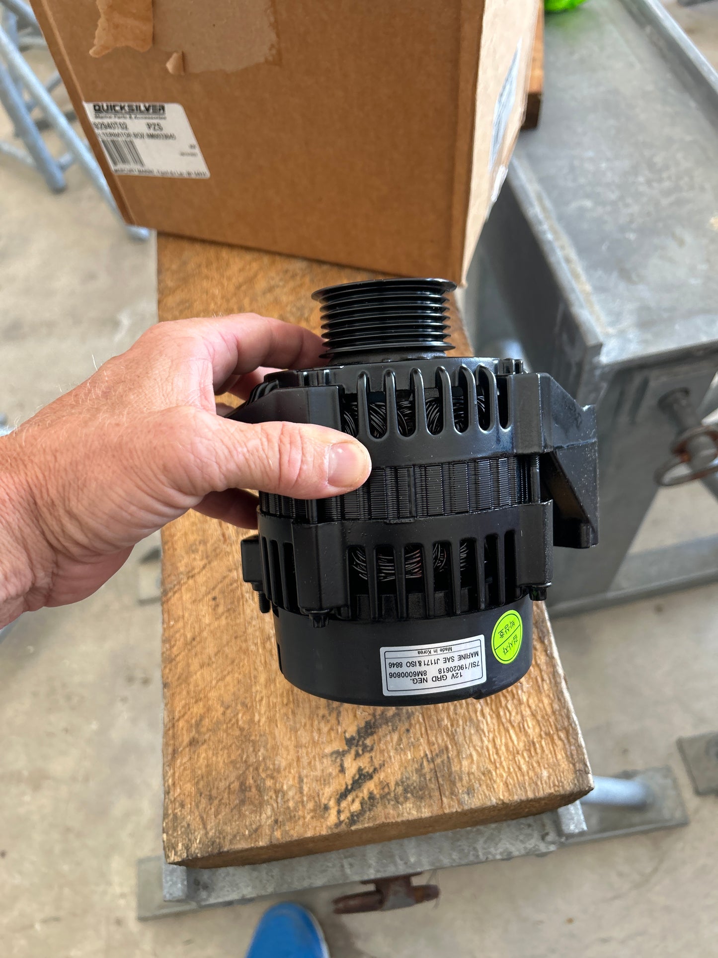 Alternator for L6