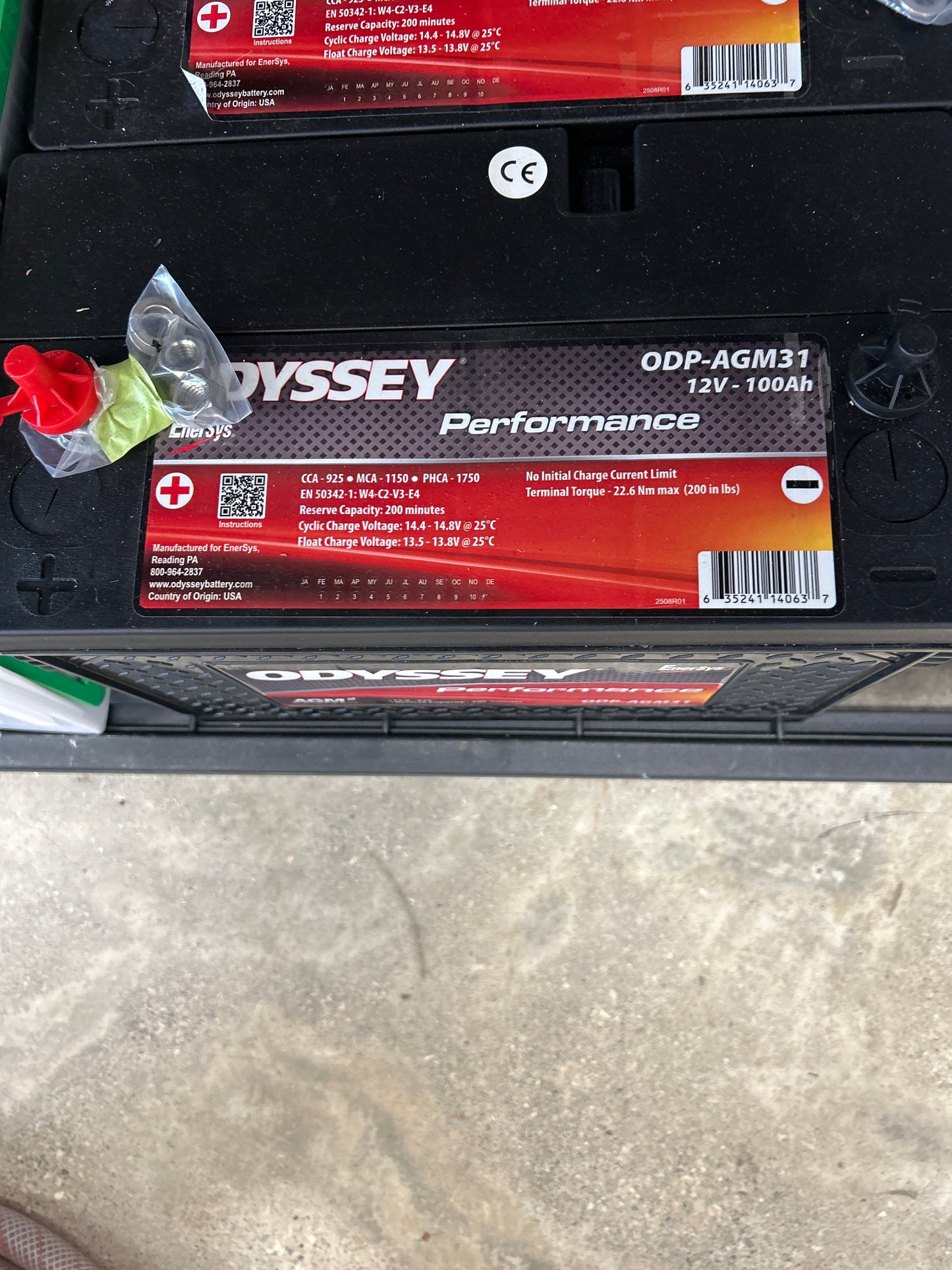 Odyssey Battery Group 31 1150 MCA