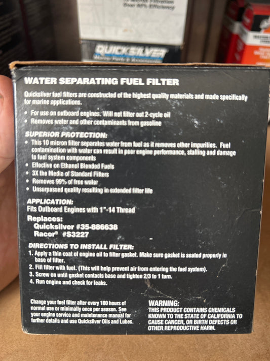 Water Separating Fuel Filter