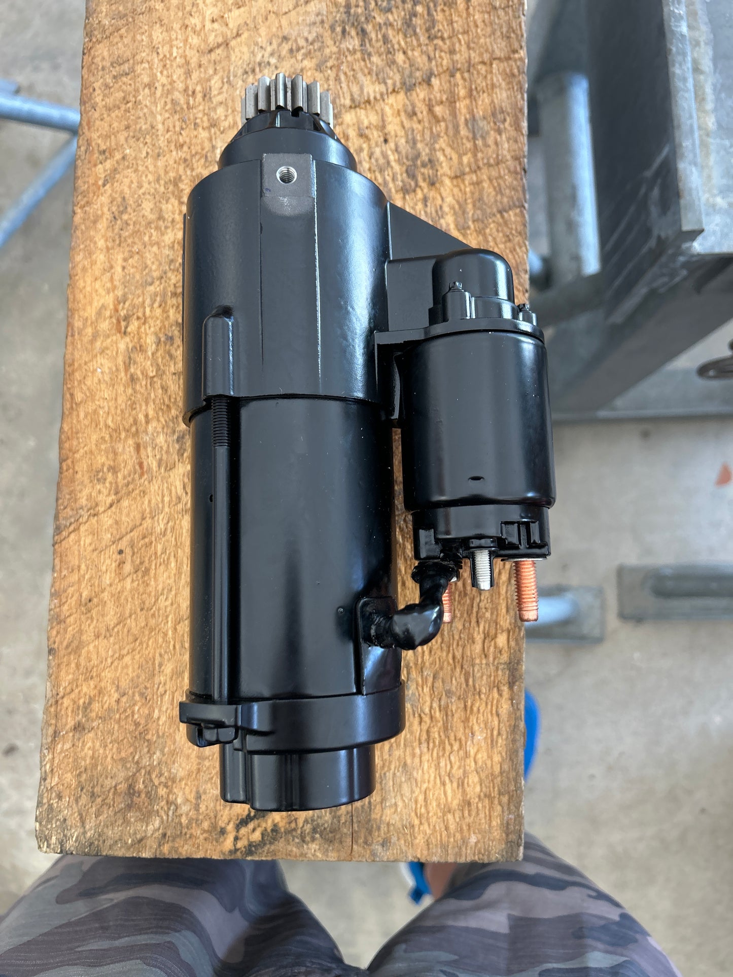Starter motor mercury L6